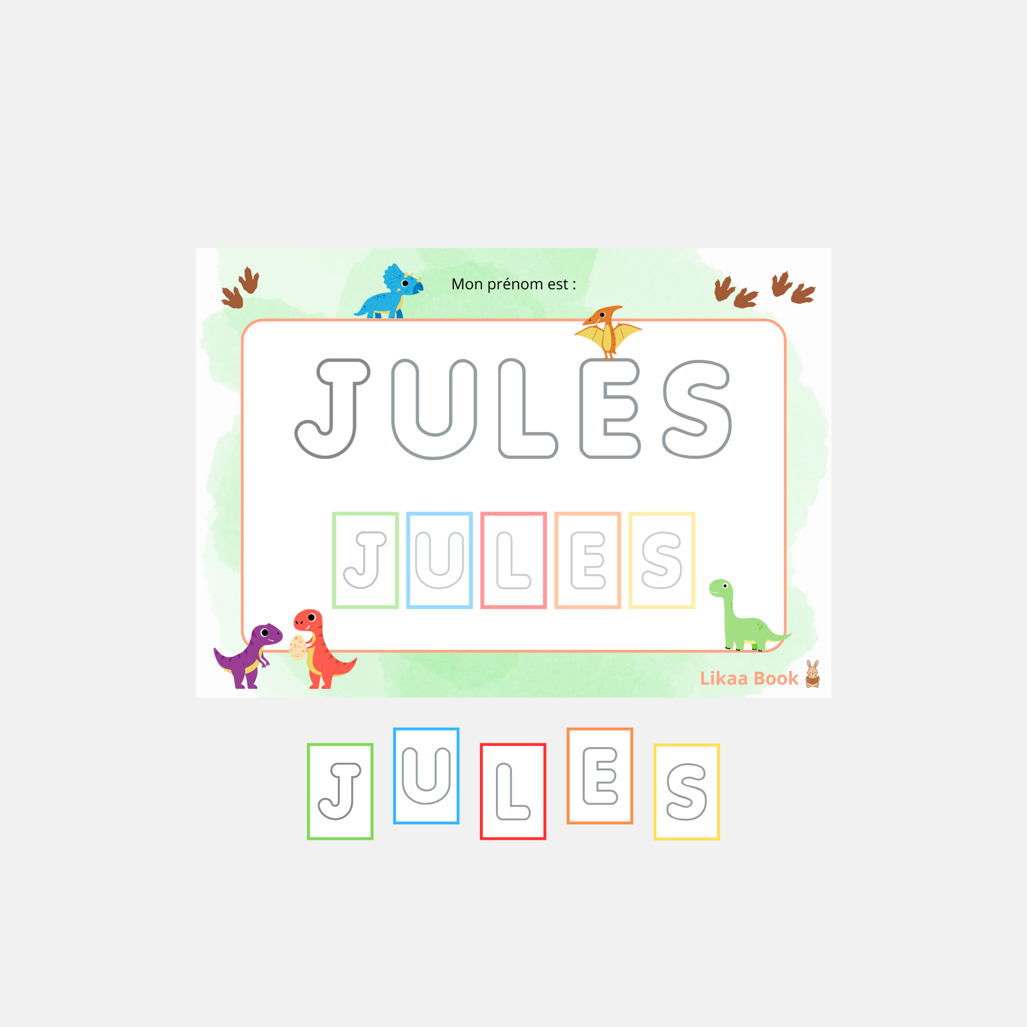 Affiche - Mon prénom