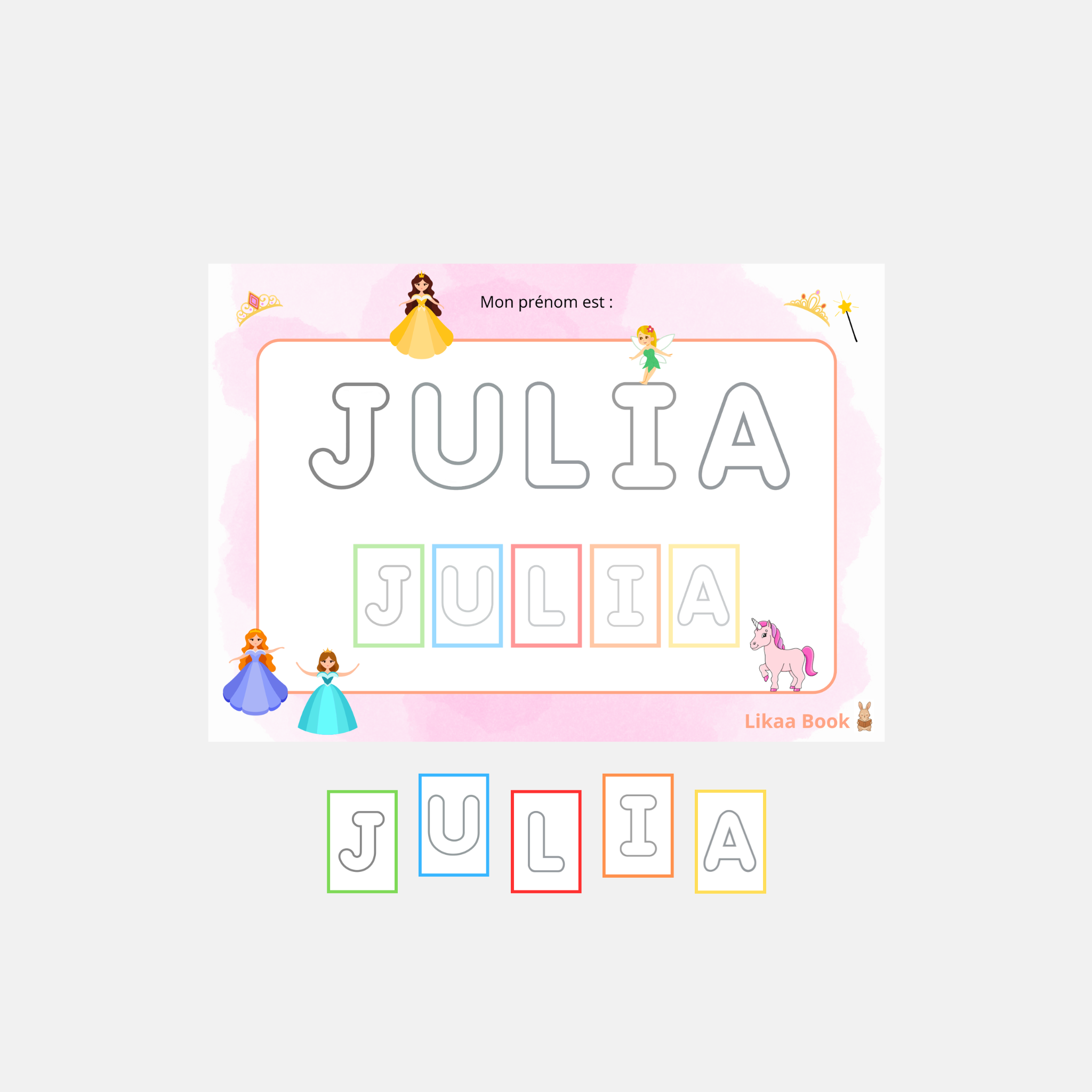 Affiche - Mon prénom